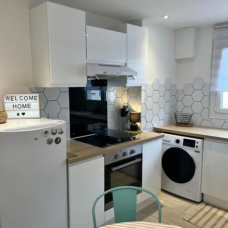 Le Bellevue - T3 - Gare & Les Jardins Darcy - Parking Free Appartement Dijon Buitenkant foto
